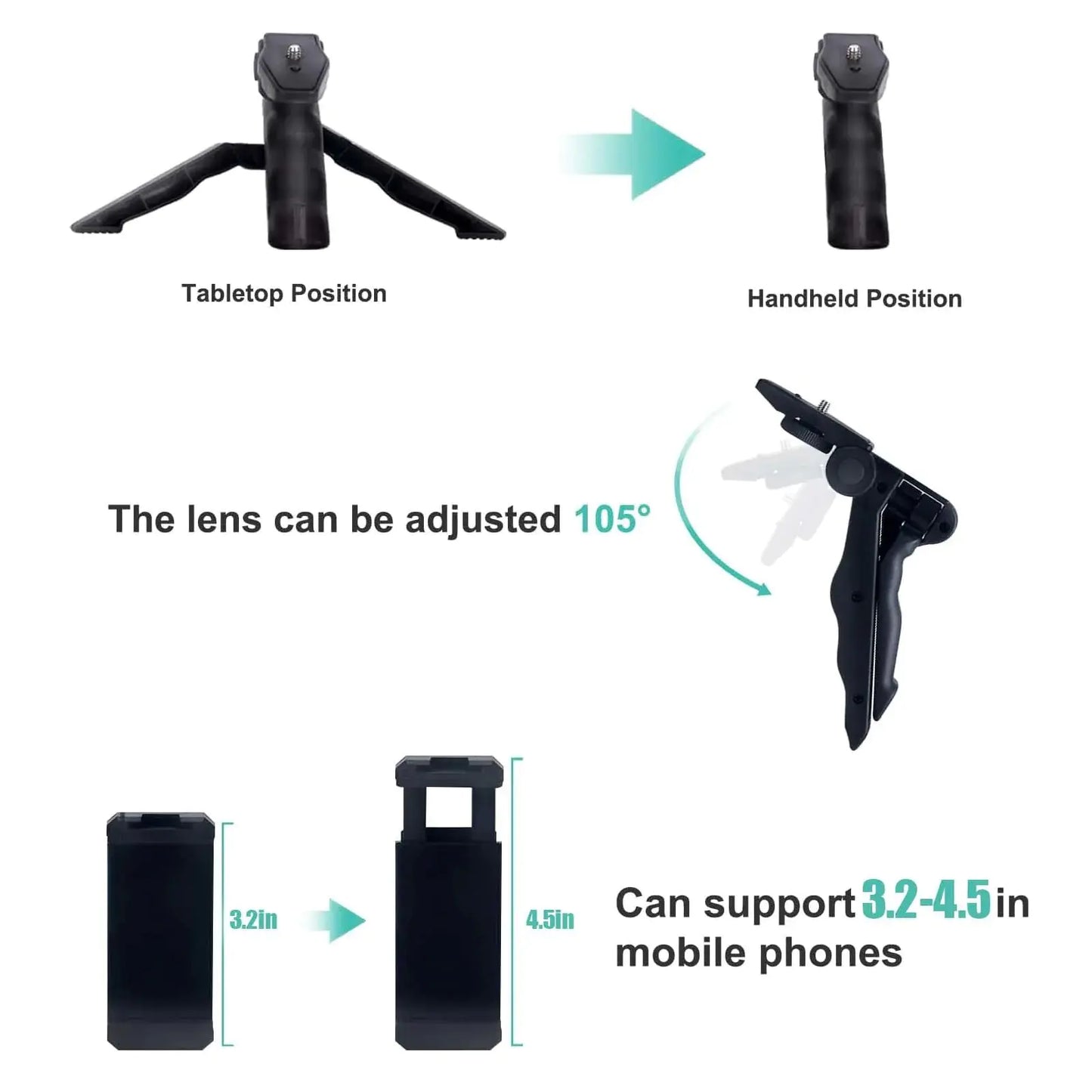 Smartphone Vlogging Kit With Tripod